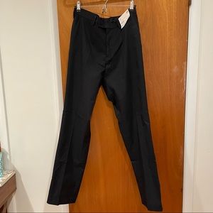 Uniqlo Stretch Slim Fit Flat Front Pants in Navy, size 35x34